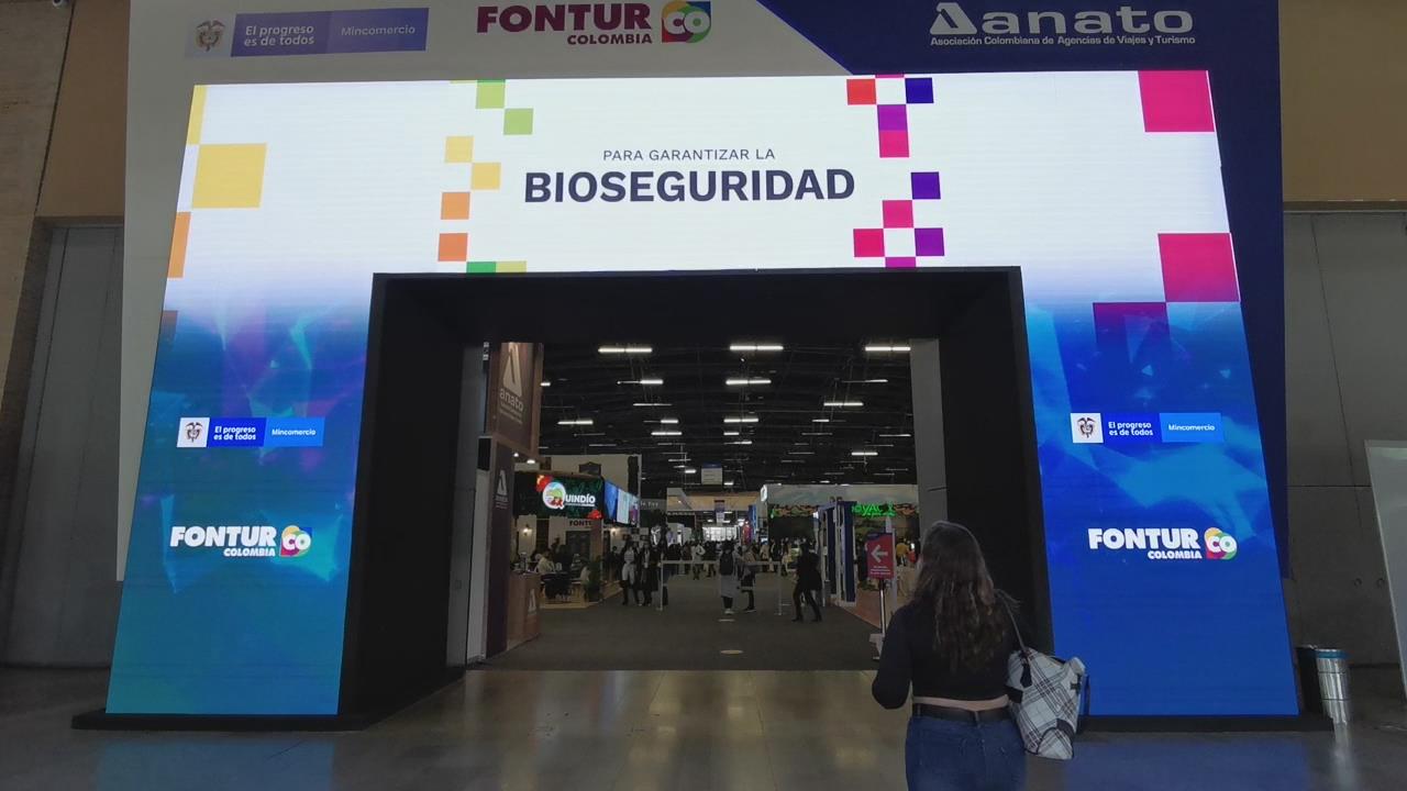 Vitrina Turística reactiva exposiciones feriales en Bogotá