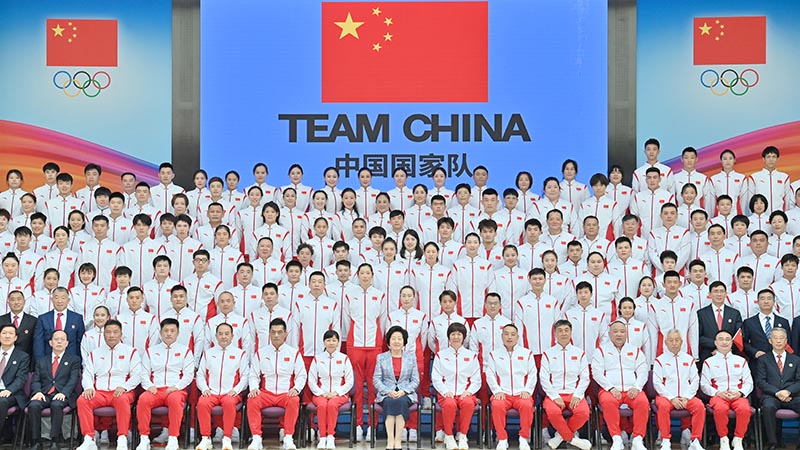 Viceprimera ministra china pide excelencia atlética y espíritu deportivo en Juegos Olímpicos de Tokio