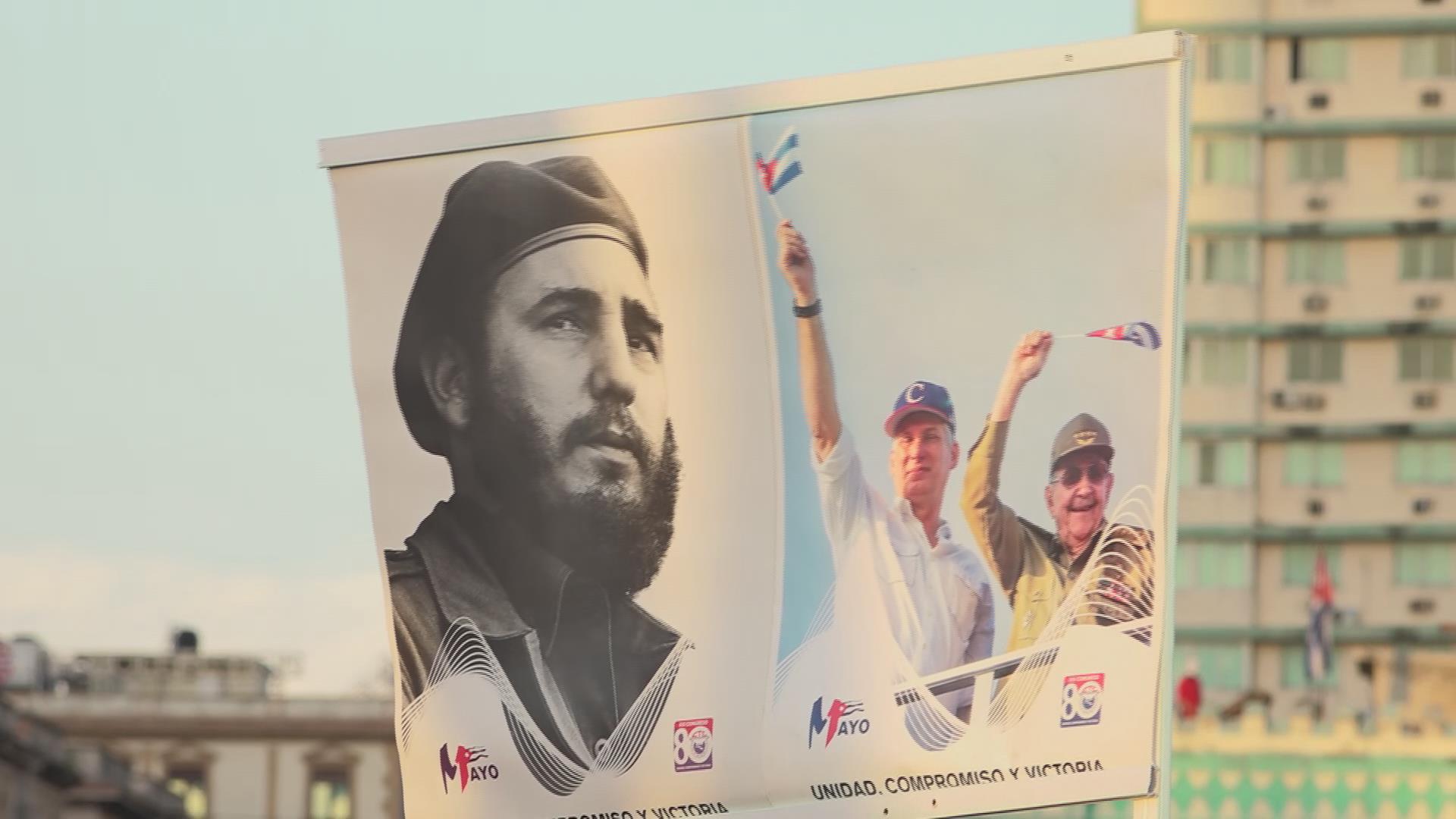 Cubanos alzan sus voces en apoyo a la Revolución