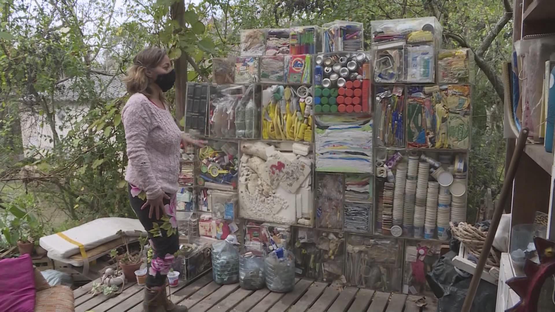 "Residuoteca" en Argentina, un proyecto personal que se expande y genera conciencia ambiental