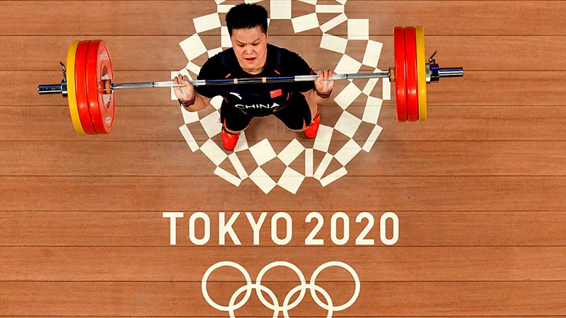 Tokio 2020: Pesista china Wang Zhouyu se corona campeona olímpica en 87 kilos