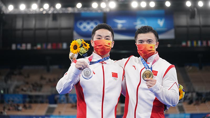 Tokio 2020: Gimnastas chinos logran el 1-2 en anillas en JJOO