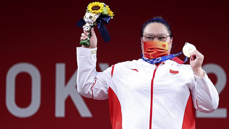 Tokio 2020: Halterófila china Li domina categoría femenina de +87 kg en JJOO