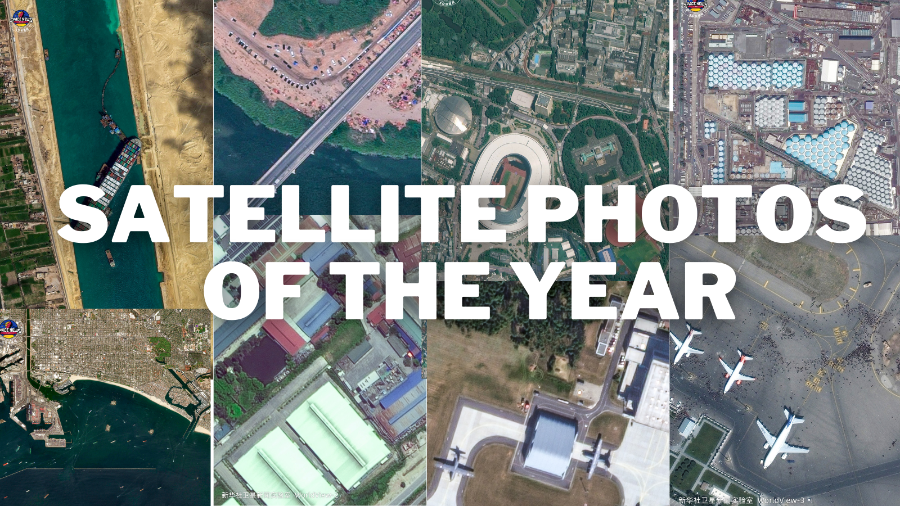 Fotos satelitales del año: 2021, el mundo en apuros