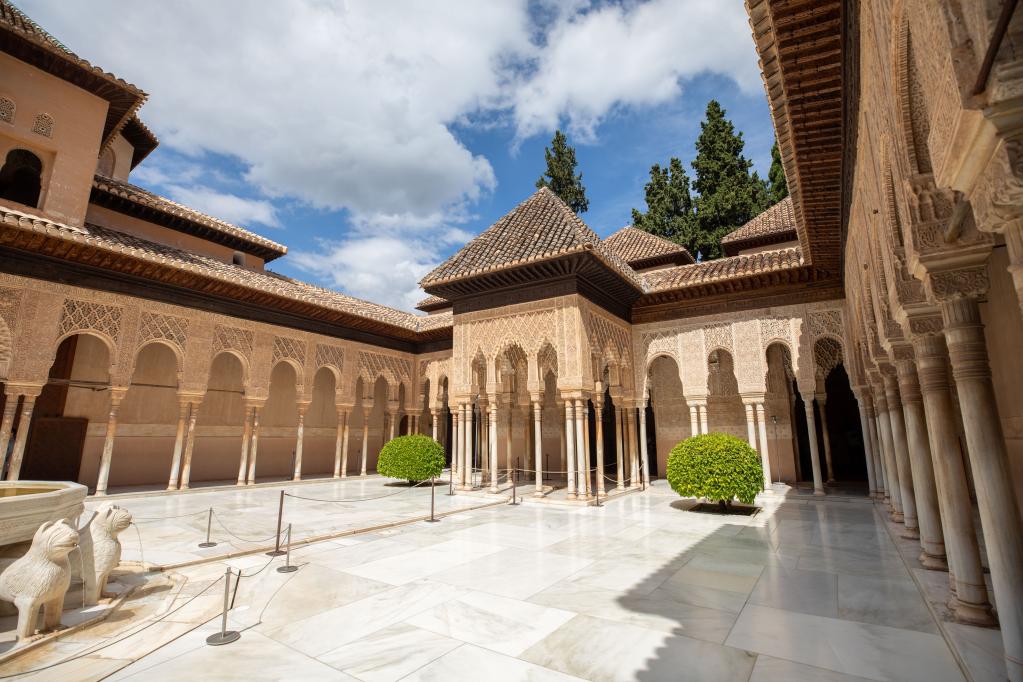 Palacio de la Alhambra en Granada, España