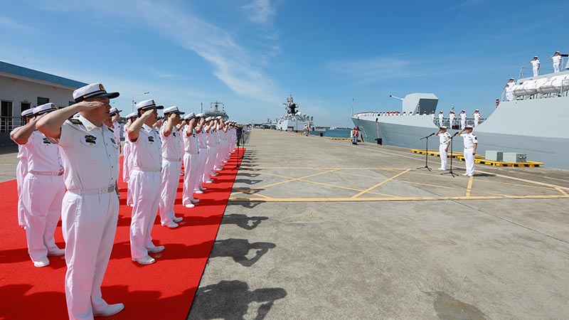 Flota naval de China regresa tras cumplir misiones de escolta