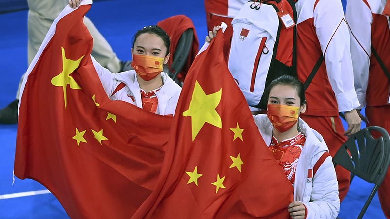 Tokio 2020: China Zhu Xueying gana oro en trampolín femenino de gimnasia