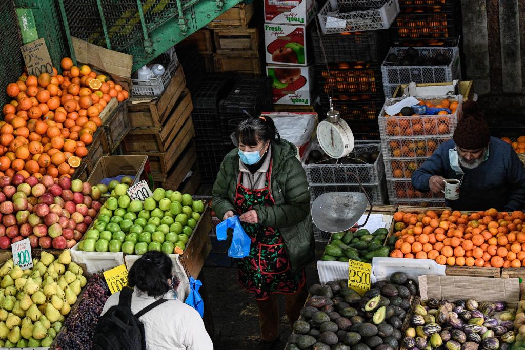 Mercado El Cardonal en Valparaíso, Chile