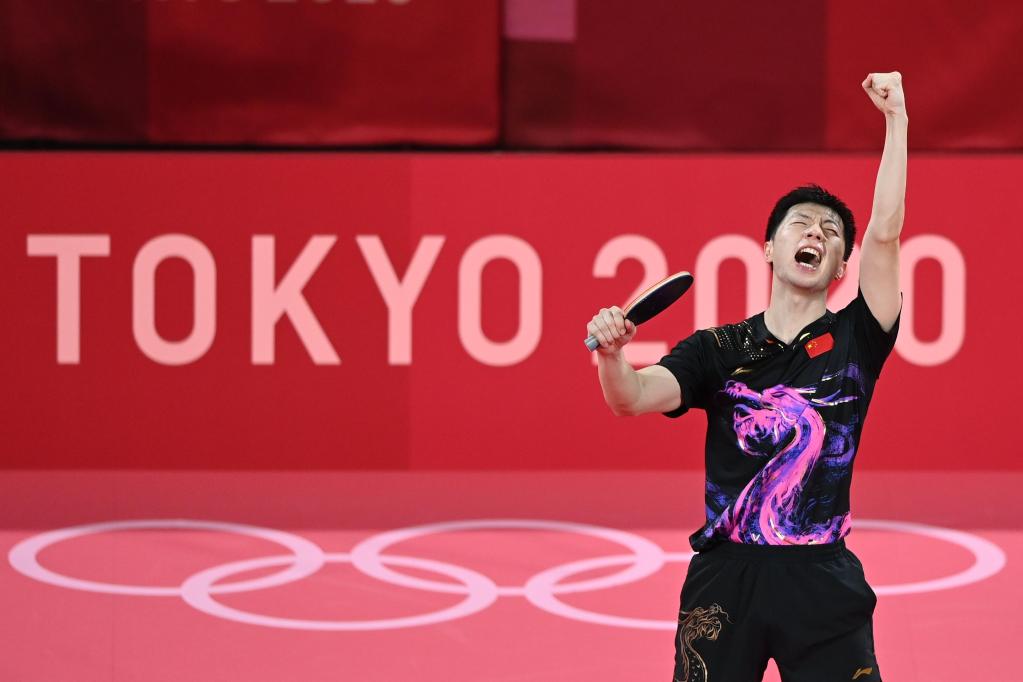 Tokio 2020: Ma hace historia y China gana 4º título olímpico consecutivo por equipos de tenis de mesa masculino