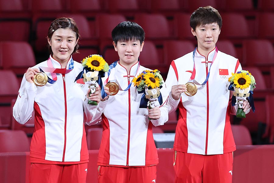 Tokio 2020: Jugadoras de China vencen a Japón y consiguen cuarto oro olímpico por equipos de tenis de mesa