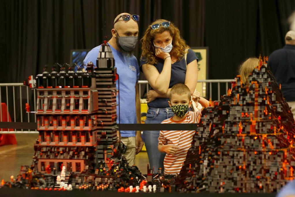 Festival de Aficionados de Lego Brickuniverse en Luisiana, Estados Unidos