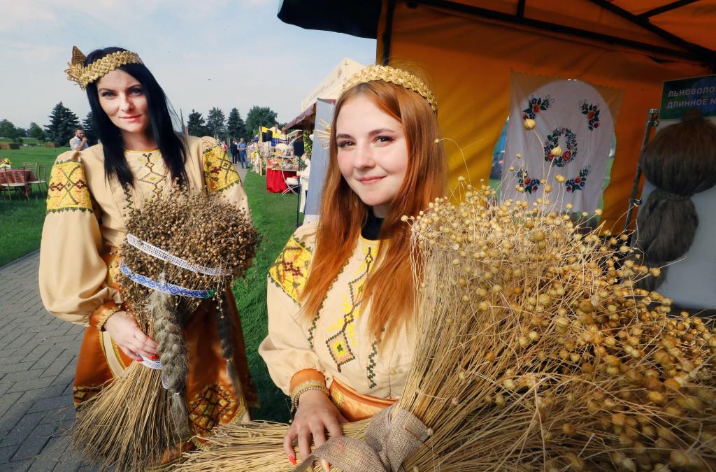 Exposición agrícola en Minsk, Bielorrusia