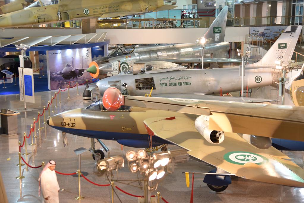 Museo de la Real Fuerza Aérea Saudí en Riad, Arabia Saudita