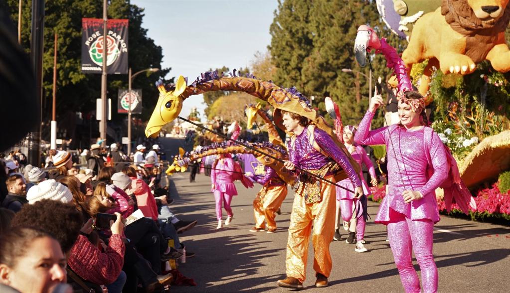 133 Desfile de las Rosas en Pasadena, Estados Unidos