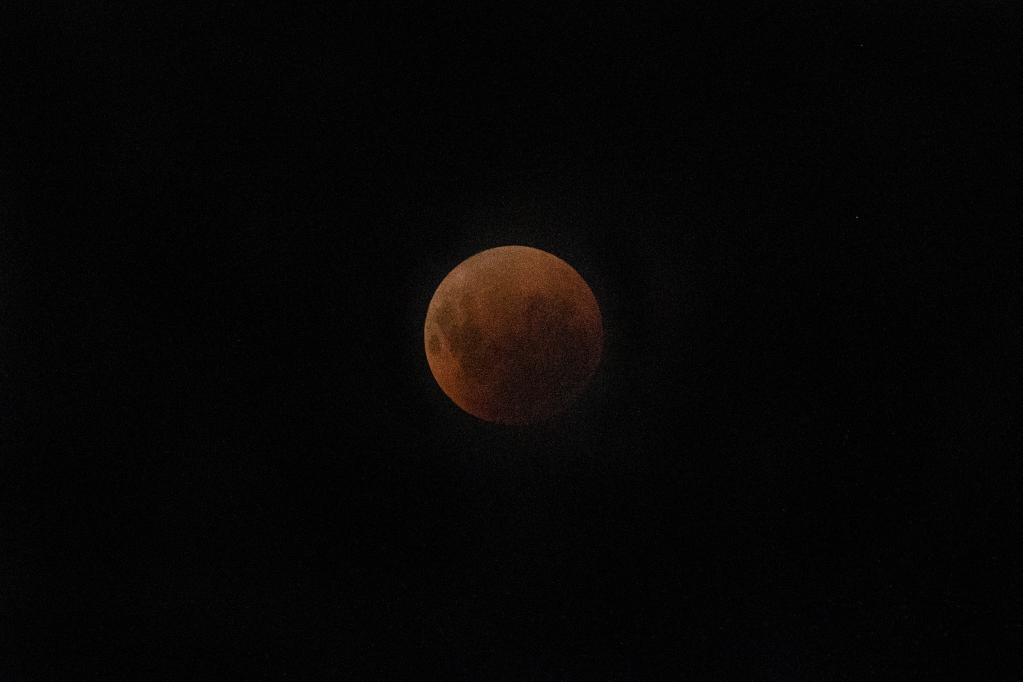 Eclipse lunar total en Buenos Aires, Argentina