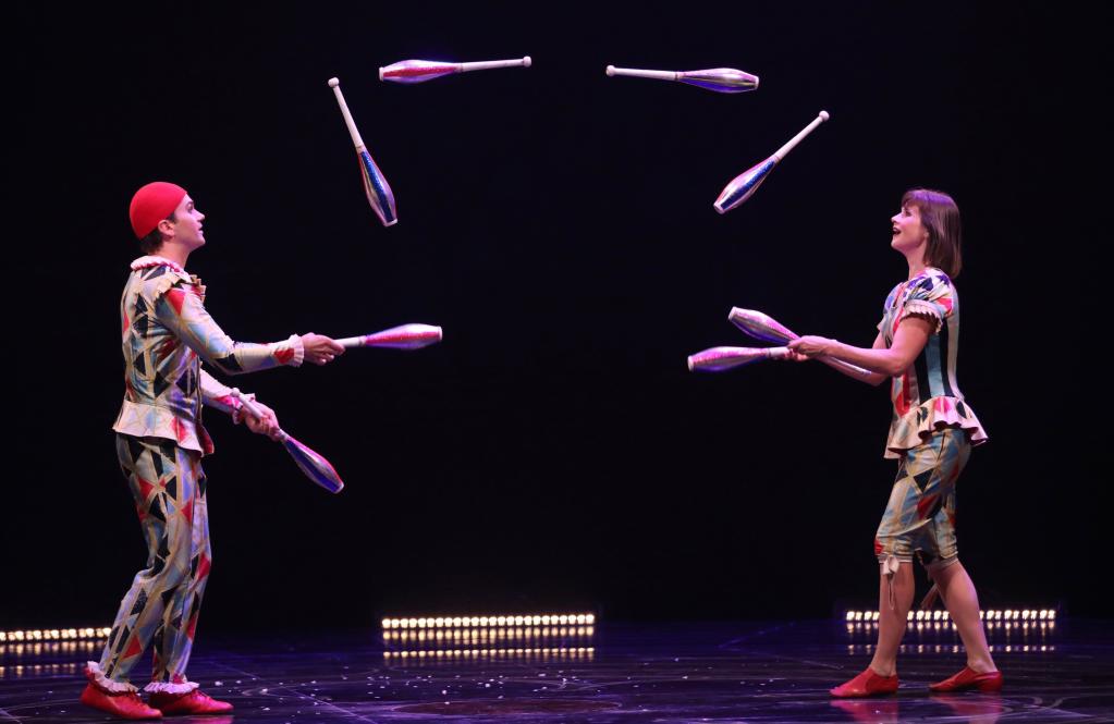 Vista previa del espectáculo "Corteo" del Cirque du Soleil en Croacia