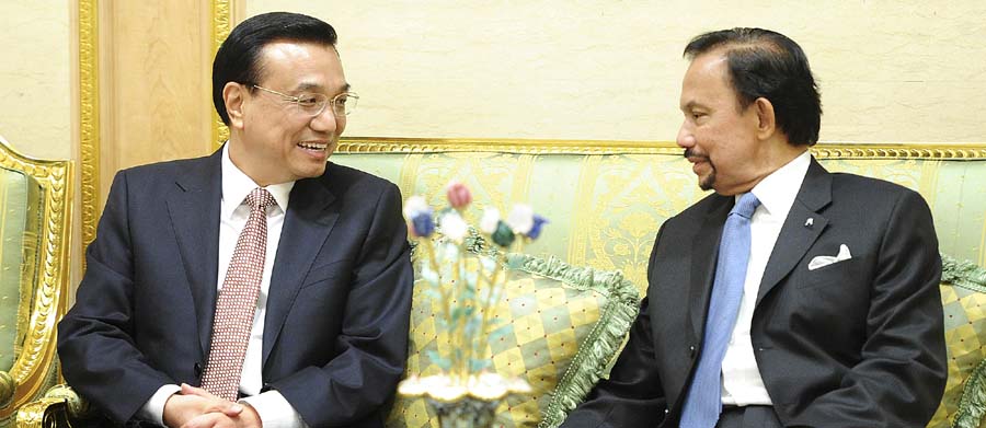 PM chino promete impulsar cooperación con Brunei