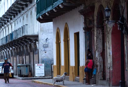 Panamá: Casco Antiguo, districto histórico de Ciudad de Panamá