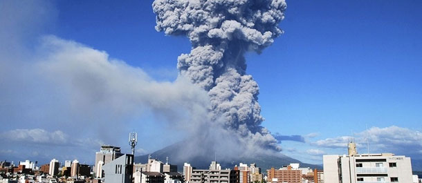Erupciones volcánicas en 2013