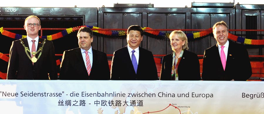 Presidente Xi insta a China y Alemania a construir cinturón económico de la Ruta de la Seda