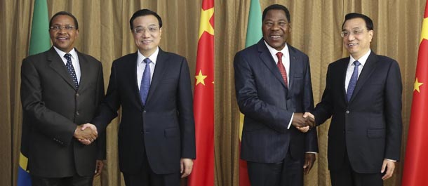 PM chino promete cooperación más estrecha con Tanzania y Benín