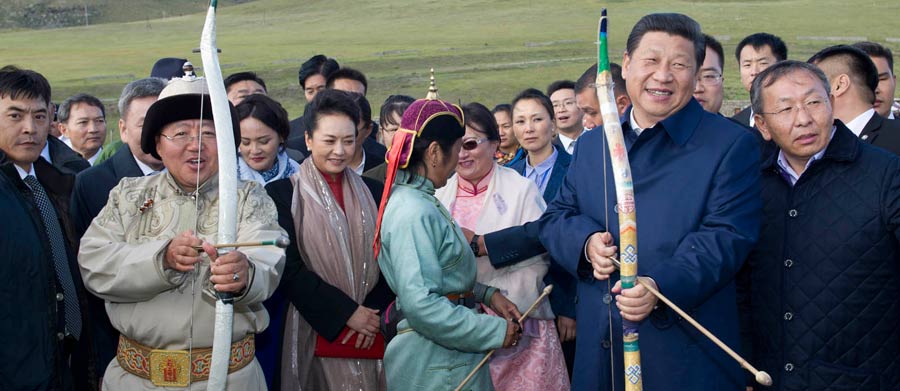 Mongolia ofrece a presidente de China representación tradicional