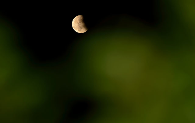 Eclipse total de luna en Fuzhou