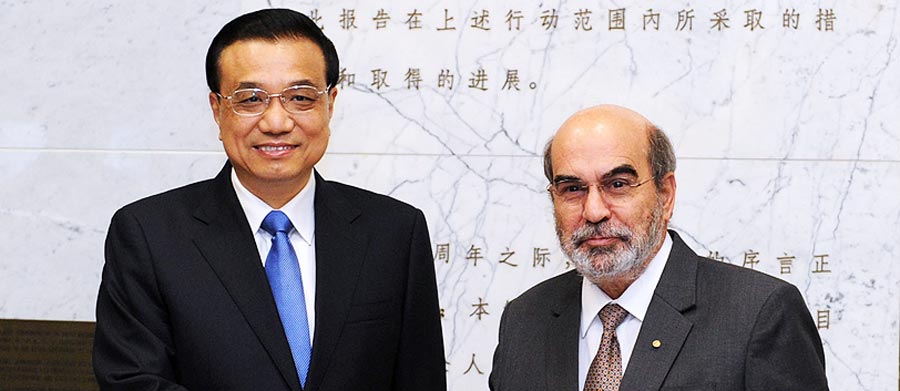 China, dispuesta a aumentar aún más apoyo a FAO: PM chino