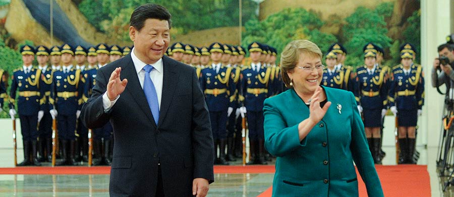 Presidente de China pide cooperación más estrecha con Chile