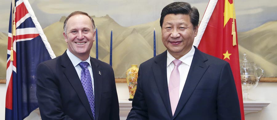 China y Nueva Zelanda elevan lazos a asociación estratégica integral