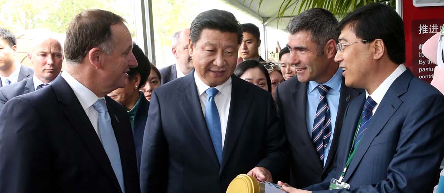 Xi pide cooperación China-Nueva Zelanda en agricultura y ganadería