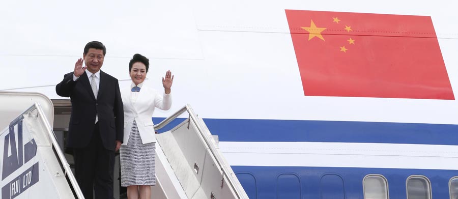 Xi visita Fiyi para estrechar lazos con países insulares del Pacífico