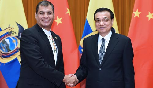 China-CELAC: Premier chino promete cooperación industrial con Ecuador