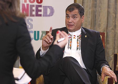 ENTREVISTA: "Estamos haciendo Historia", asegura Correa sobre foro China-CELAC