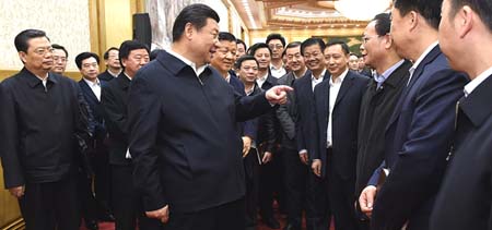Xi subraya papel que desempeñan funcionarios a nivel de distrito