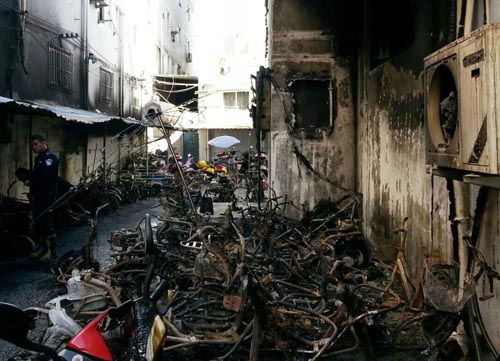 Mueren ocho personas en incendio en aparcamiento en este de China