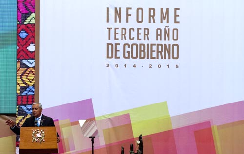 Presidente de Guatemala destaca logros del 2014