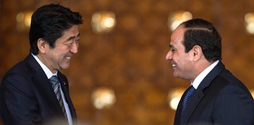 Egipto espera nuevo inicio en cooperación con Japón,dice Sisi