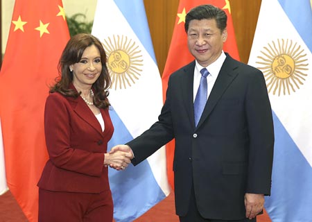 China y Argentina prometen asociación estratégica integral más estrecha