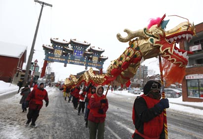 Canadá: Desfile de danza de león en Ottawa
