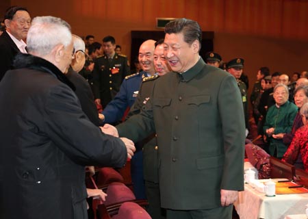 Presidente chino extiende felicitaciones a veteranos militares por Año Nuevo Lunar