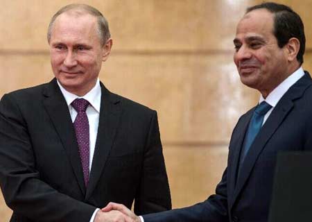 Presidentes ruso y egipcio acuerdan construir planta de energía nuclear en Egipto