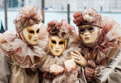 Italia: Carnaval en Venecia