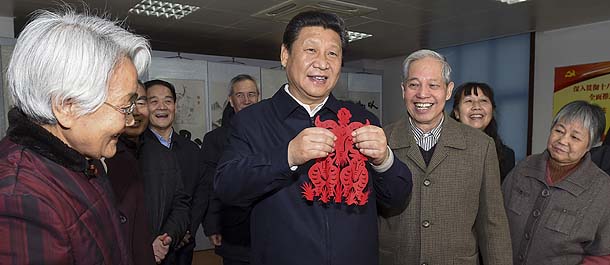 Presidente chino destaca alivio de pobreza para antiguas áreas de base revolucionarias