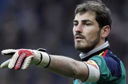 Fútbol español: Iker Casillas juega su 150º partido en competición europea