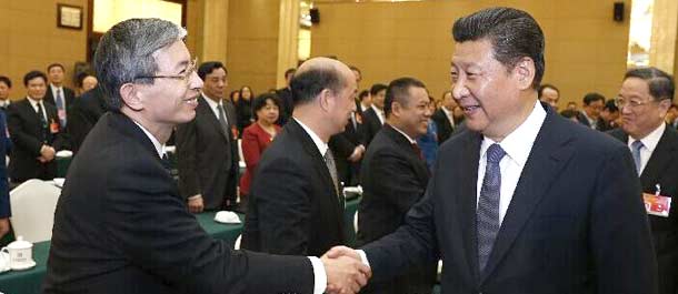 Xi pide desarrollo pacífico de relaciones a través del Estrecho de Taiwan