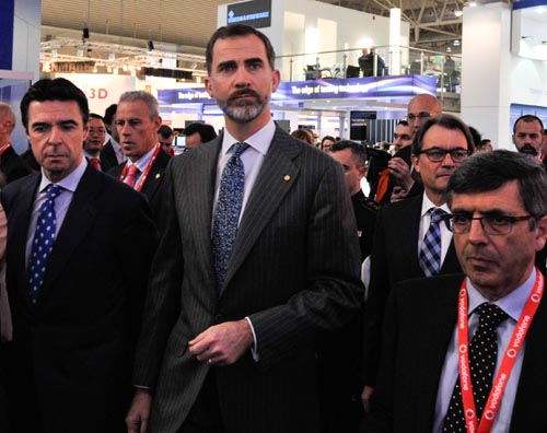 Rey de España inaugura Congreso Mundial de Móviles en Barcelona