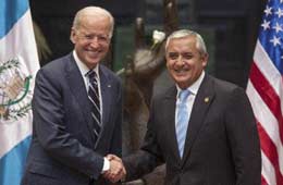 Presidente hondureño viaja a Guatemala para cita con Biden