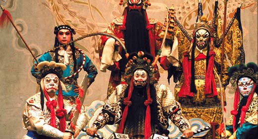 Emperadores de la Dinastía Qing disfrutaban de la ópera en Año Nuevo