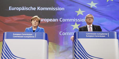 Merkel: UE, lista para imponer sanciones más duras si acuerdo de Minsk no es respetado